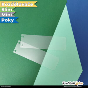 Rozdelovace Slim Mini Poky 2 ks bocni