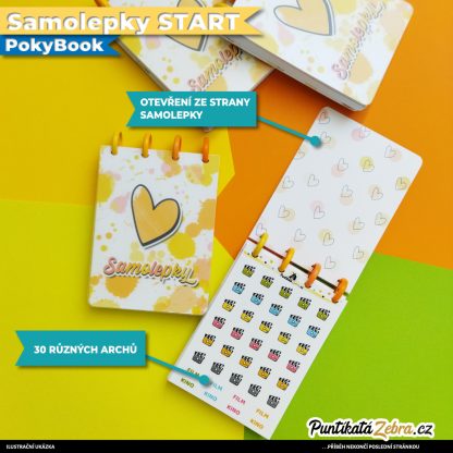 Samolepky START PokyBook